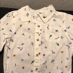 Boys button shirt